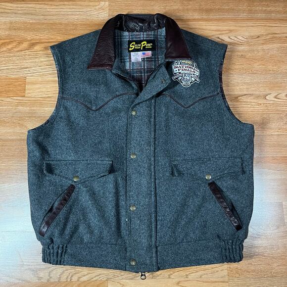 South Point Schaefer Wool Vest Men 2XL 2008 NFR Wrangler National Finals Rodeo